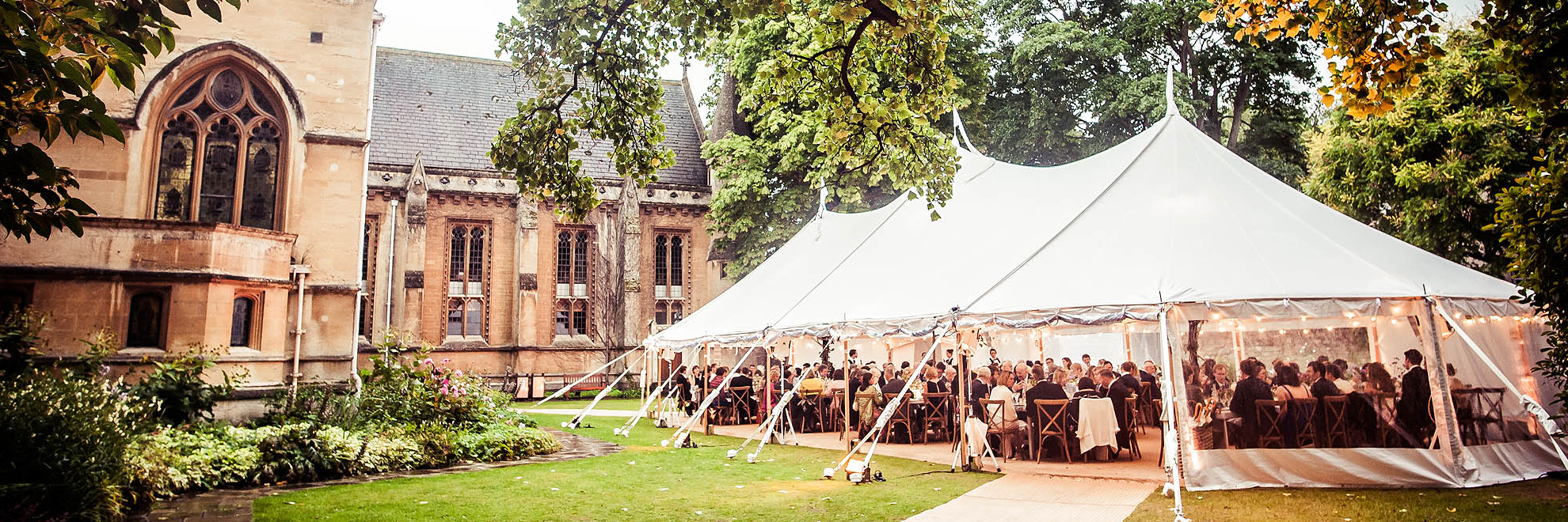 wedding using Sail Tent Company